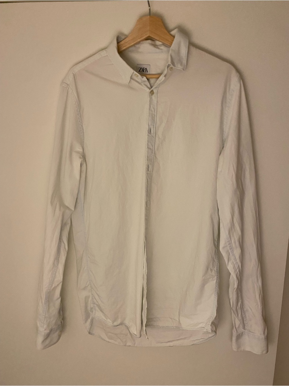 Zara Men's Light Blue Dress Shirt